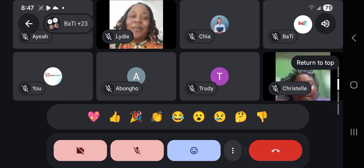 EasyHealth10's tweet photo. Our April BaTi by EasyHealth webinar was nothing short of empowering. 

We were honoured to welcome Dr. Toukam Danielle, Obstetrician &amp; Gynecologist, who walked us through everything women need to know about menopause the signs, the symptoms, and what to watch out for. https://t.co/V7ZSZk9tQ4