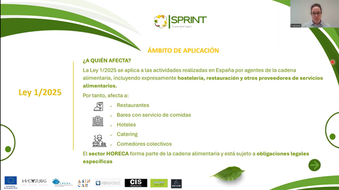 sprintzerowaste's tweet photo. Claves para cumplir y optimizar la nueva ley de desperdicio alimentario en el sector HORECA El 10 de abril se celebró un taller dirigido al sector HORECA, en el marco del proyecto SPRINT, ...leer la noticia completa ...leer la noticia completa https://t.co/LRTFhohqRH... https://t.co/Vs2gmO5Xj0
