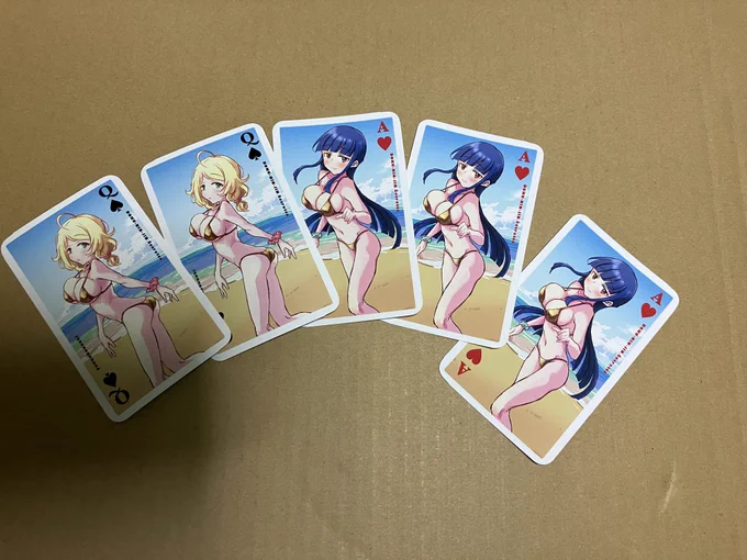 お名刺が届きました。 来な、フルハウスだ…