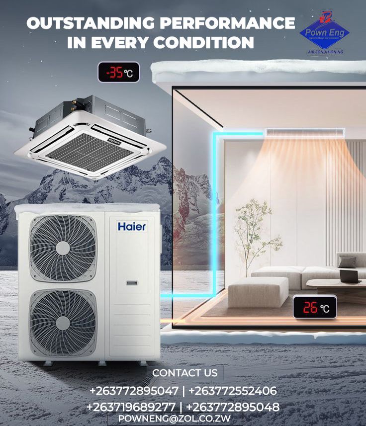 AirPown's tweet image. Looking for outstanding AC performance for your office or workspace? ❄️Don’t worry — Pown Engineering has you covered. We supply reliable, high-performance air conditioners from trusted brands like TCL, Hisense, Demuller, Unitherm, and AUX #PownEngineering #AirConditioning #HAVC