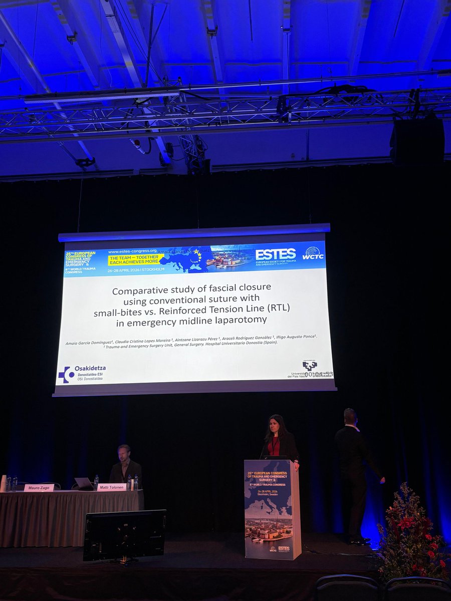 CiruUrgDonosti's tweet image. Great #ECTES2026 and #WTC, a space to continue learning and sharing knowlege between colleages all around the world. Thanks to  @estesonline for the wonderfull organization.  @StcuaeC @aecirujanos @amaia_gado