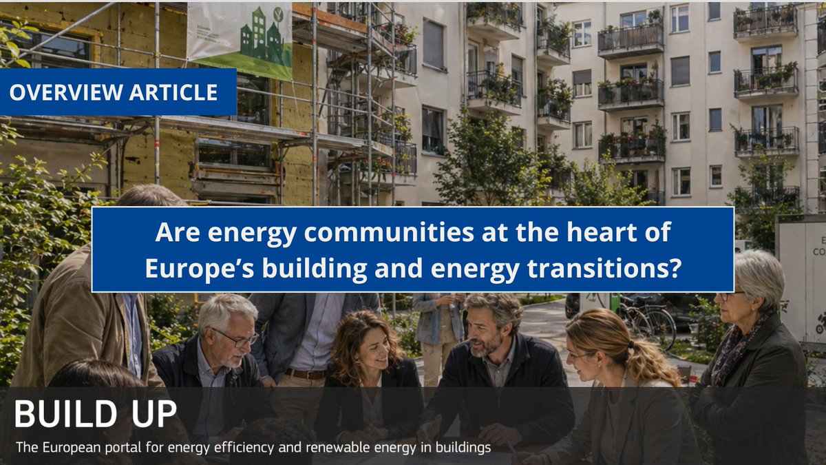 EU_BUILDUP's tweet image. A new article offers a concise overview of the main themes explored across recent publications, bringing together key insights for professionals working at the intersection of buildings and energy systems.

🔗Read the full article: build-up.ec.europa.eu/en/resources-a…

#EnergyEfficiency #EPBD