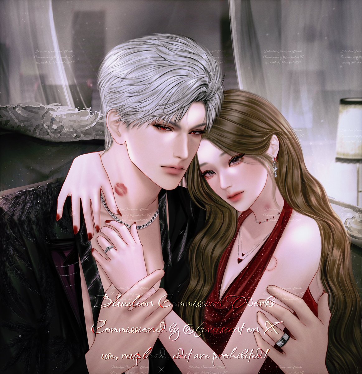 BLUEELI0N's tweet photo. .・゜゜・fully rendered commissions https://t.co/JbjTWoTCkA