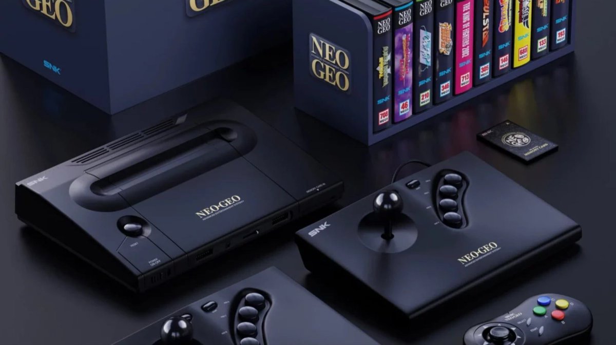 eternos974's tweet image. Elle est de retour ! 🎮 Revivez les années 90 avec la mythique NeoGeo AES+ ! - eternos974.live/index.php/2026… #RetroGaming #NeoGeo #ConsoleVintage #GeekLife