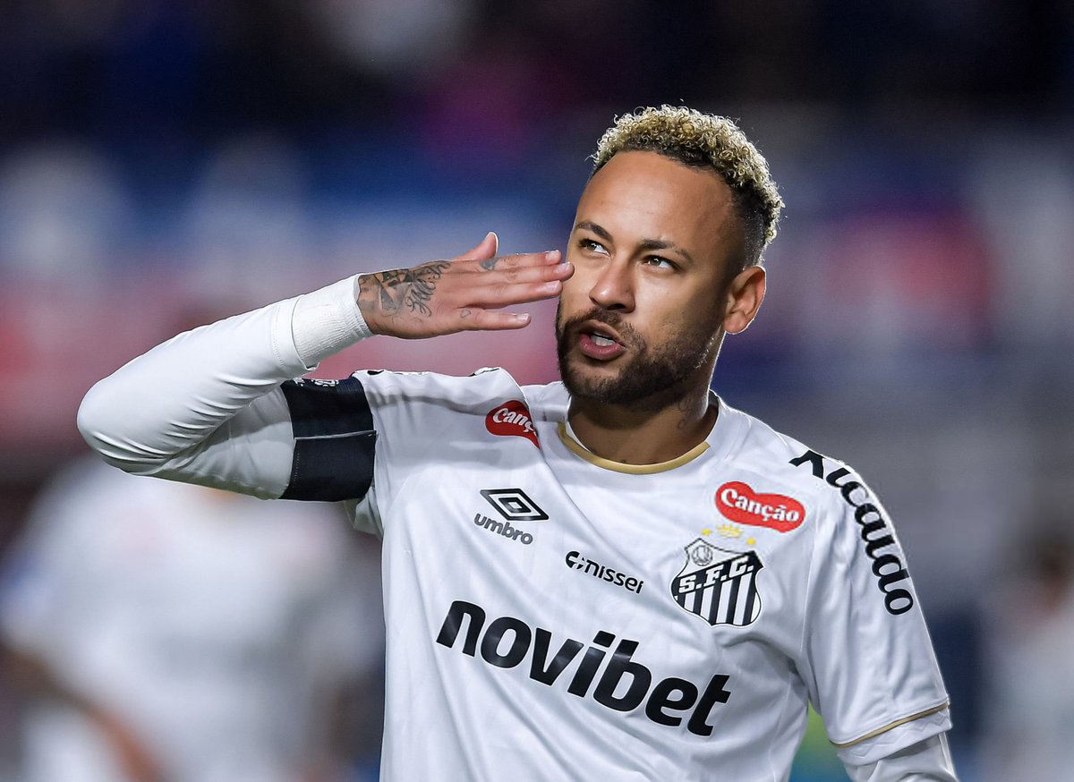 HQpcrt's tweet image. Neymar Jr #Santos