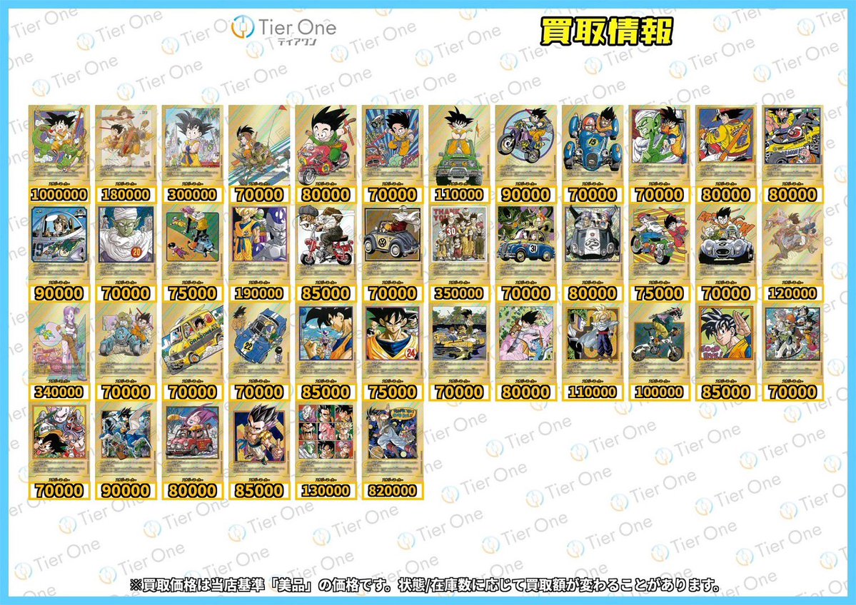 永川龍仁朗ページ ドラゴンボール 買取情報】 🌟漫画ブースター収録🌟 #エナジーマーカー