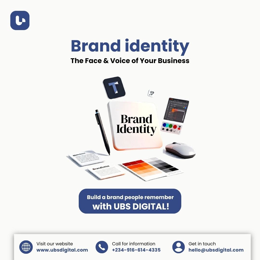 ubs_digital's tweet image. Your brand is more than a logo—it’s your story.

Let’s create a brand identity that speaks, connects, and stays unforgettable.
Build a brand people remember with UBS Digital.

#BrandIdentity #DigitalBranding #UBSDigital #BusinessGrowth #CreativeAgency