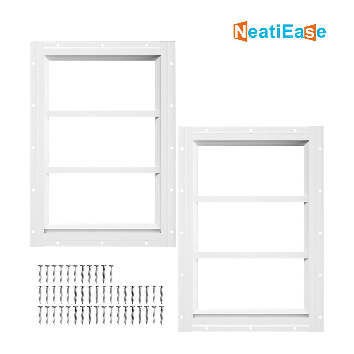 blindsoutlets's tweet image. NeatiEase 2 Pack (White) Shed Windows Transom Window Fixed Design with Tempered Glass for Playhouses, Sheds, Garage and Chicken Coops.

neatiease.com/products/neati…

#neatiease #playhouses #homeaccessories #homedecor #walldecor #dooraccessories #windowaccessories #decorationmaterials