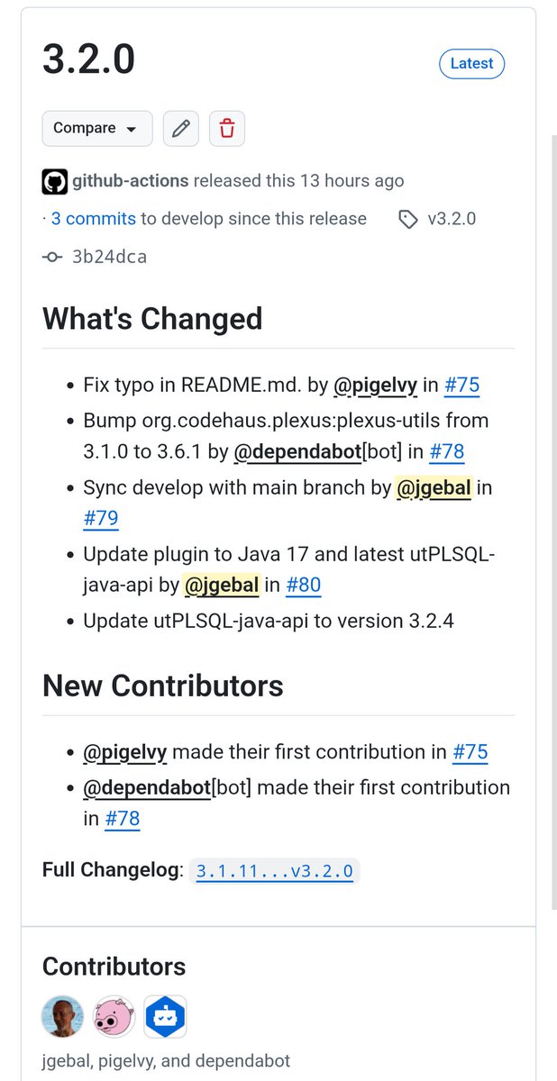 utPLSQL tweet media