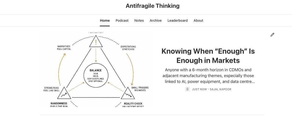 Antifragile Thinking tweet media