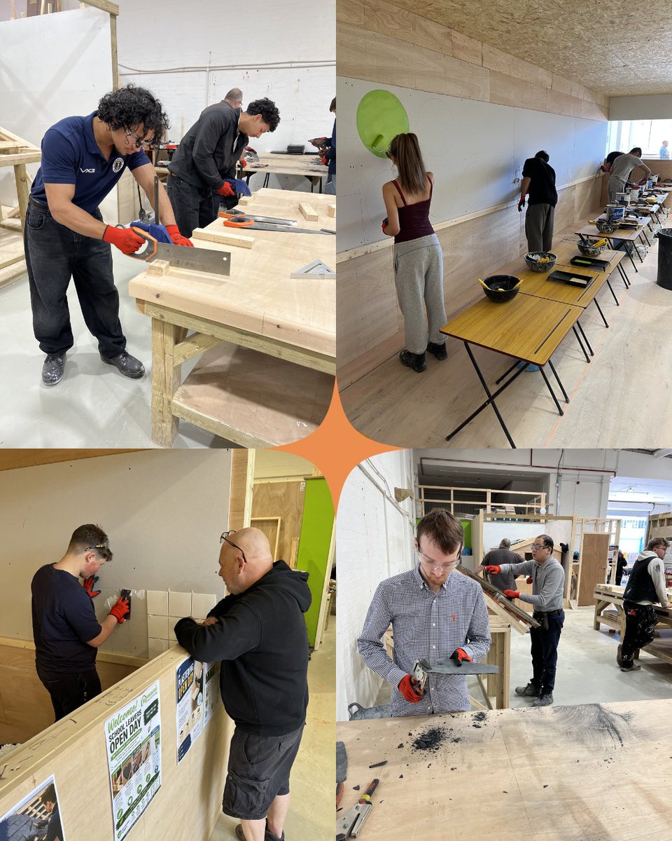 GreenlightSC's tweet image. A few snaps from our Bristol Open Day from last Saturday! ✨ We were delighted to welcome visitors to our Bristol Centre to try out some trades and get an inside look at what we offer through our apprenticeships. Video tour to follow 📹 

#ConstructionApprenticeships #OpenDay