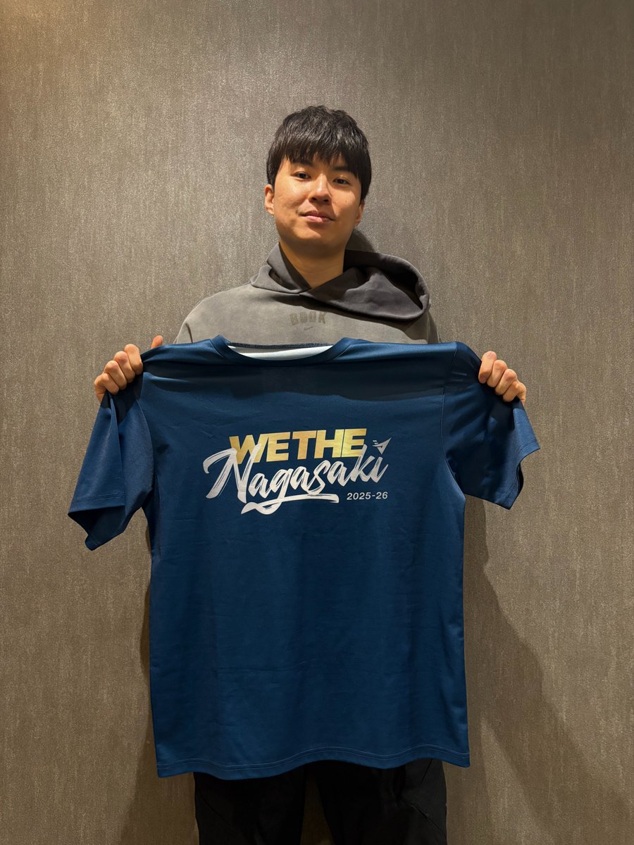 WE THE NAGASAKI Tシャツがもらえるのは 4月末の入会まで