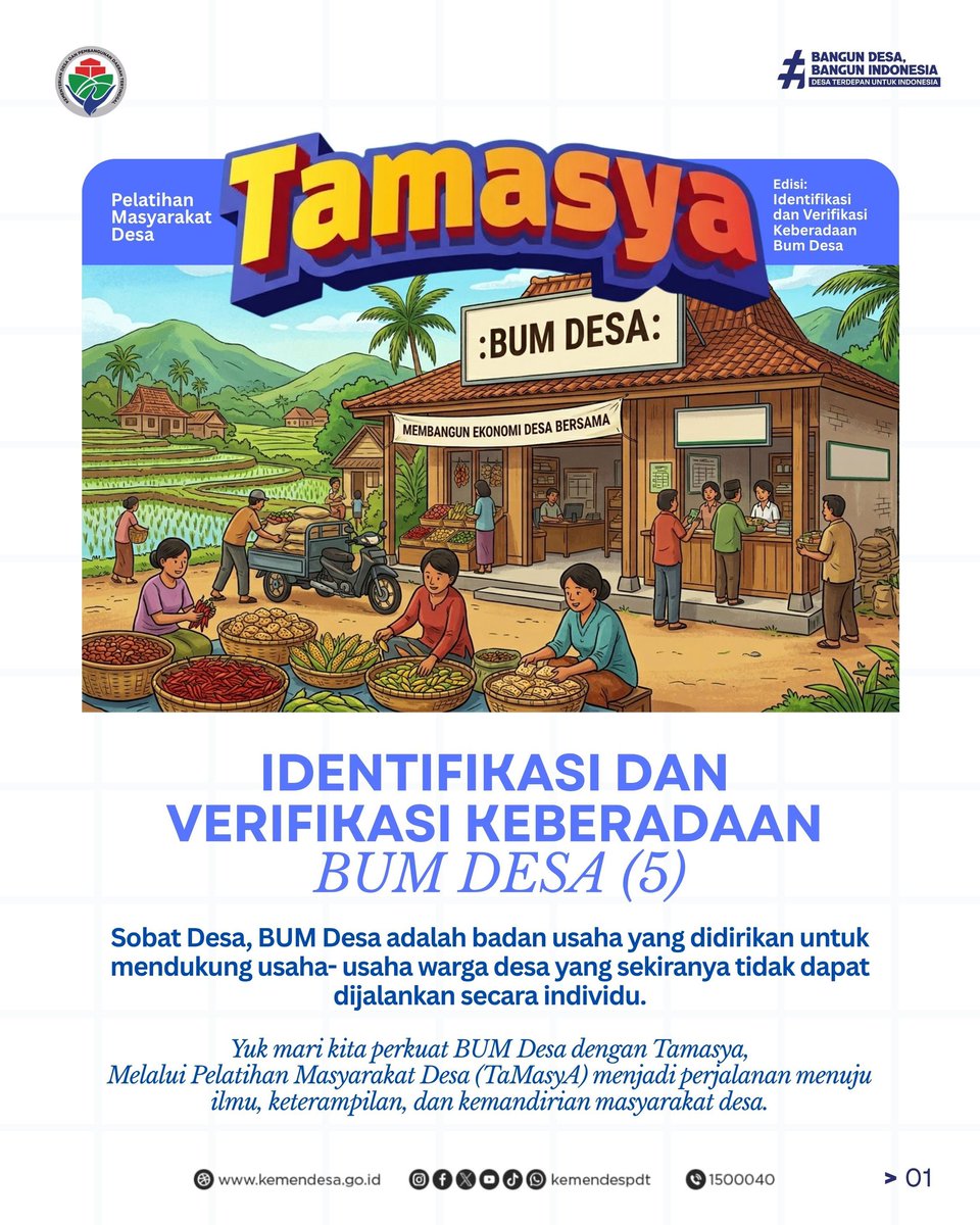 #BangunDesaBangunIndonesia tweet media
