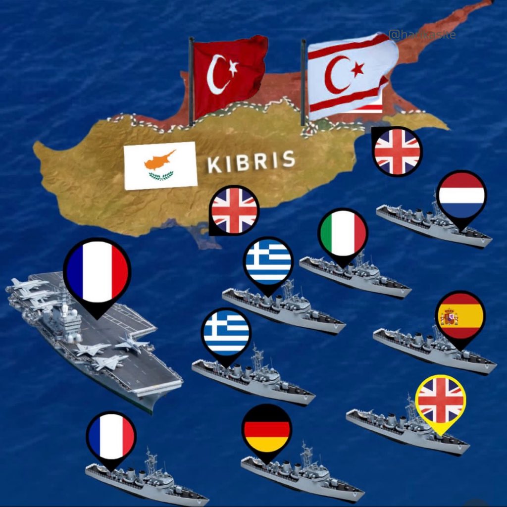 AFRICANDEMOC's tweet image. Greek-occupied 🇨🇾 #SouthCyprus has been turned into a pathetic brothel for washed-up European colonial has-beens.

Spearheaded by the fading 🇫🇷 French empire of losers and quietly cheered on by 🇬🇧 London, 🇩🇪 Berlin, and 🇳🇱 Amsterdam, the East #Mediterranean is being deliberately