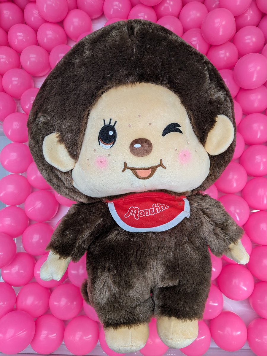 ncp_narupark's tweet image. 【プライズ入荷情報】

モンチッチ 超BIGぬいぐるみ2 
全1種

#モンチッチ

入荷しました🤎🩷

#NCP
#なるぱーく