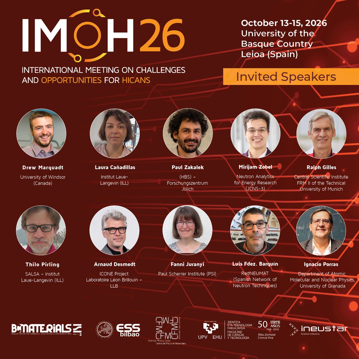 IMoH 2026. 3rd International Meeting on HiCANS tweet media