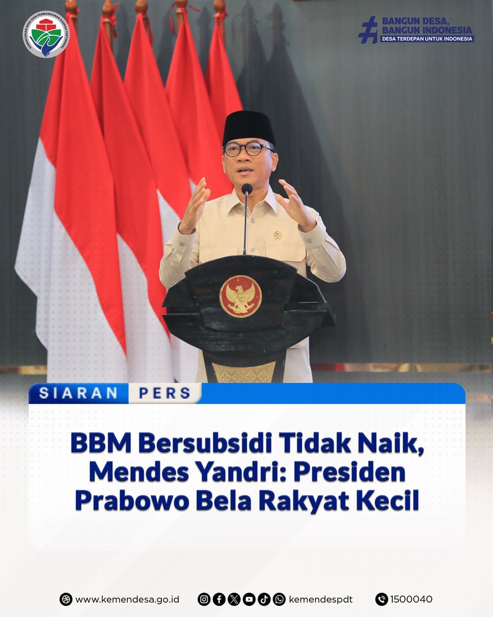 #BangunDesaBangunIndonesia tweet media