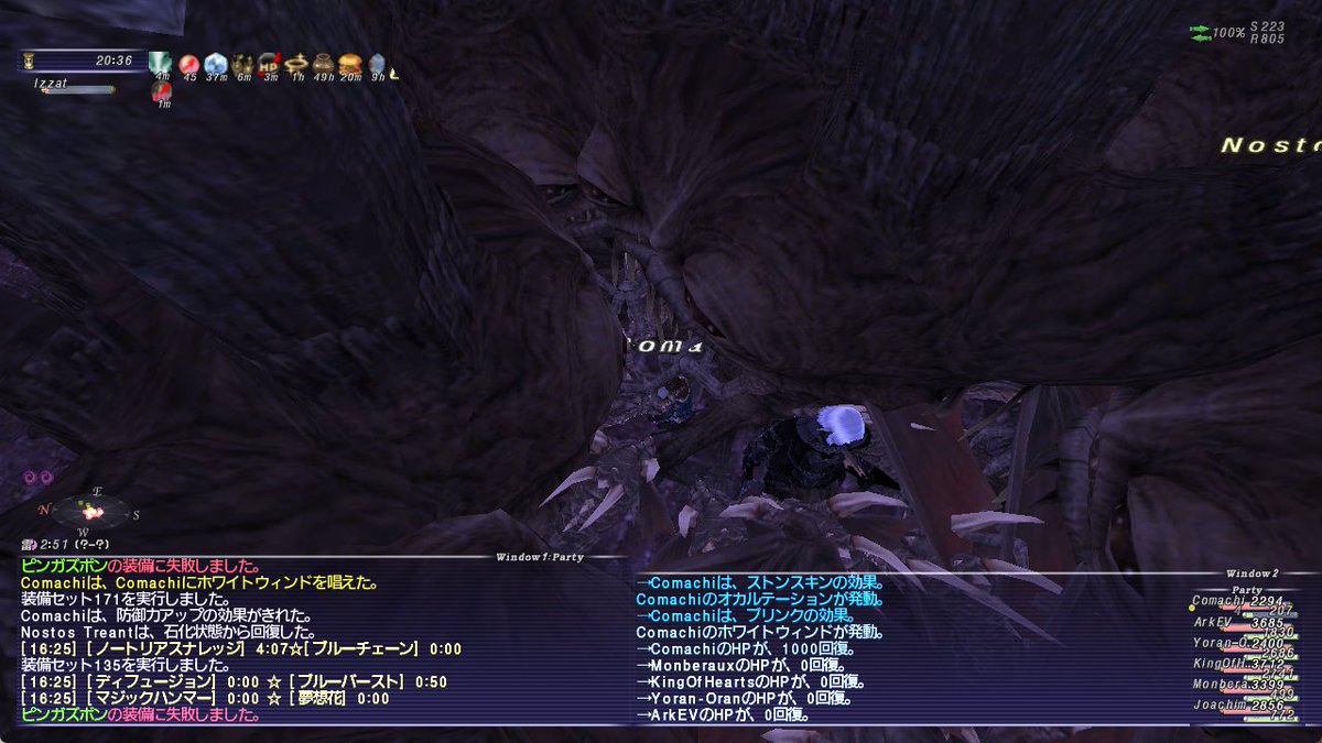 OpacityComachi's tweet photo. 最近のお気に入りクルエルオデB
今回の稼ぎは
おギル：402000
皮：箱1バラ44

前回が20万ほどだったのを考えると頑張れた
最終層で敵を吟味しすぎて機会損失があったのが残念

#FF11 https://t.co/voPKXKnD3L