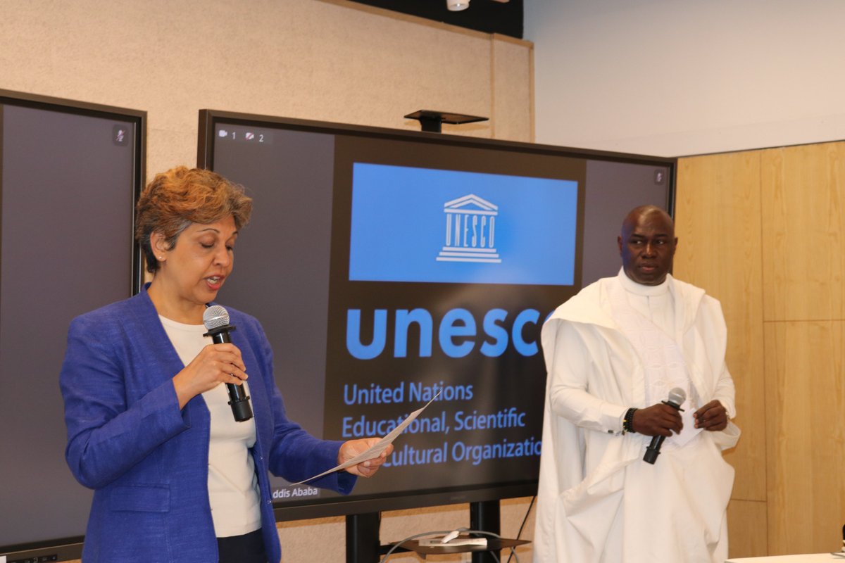 UNESCO_Addis's tweet photo. Launch of the report “Investing in Women in Science: The Economic Impact of Public Funding in Africa.” Exploring how strategic investment drives growth, innovation, and inclusion. @Amb_Mulamula @unwomenAU https://t.co/S7aYMezrxQ
