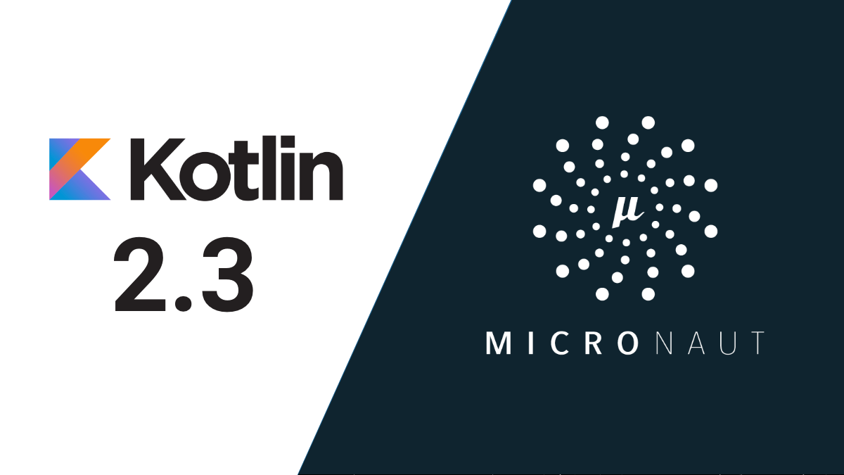 micronautfw's tweet photo. Micronaut 5 ships with @kotlin 2.3 https://t.co/JVehU6YXyt #micronaut #micronaut5 https://t.co/4rOSP8EIKG