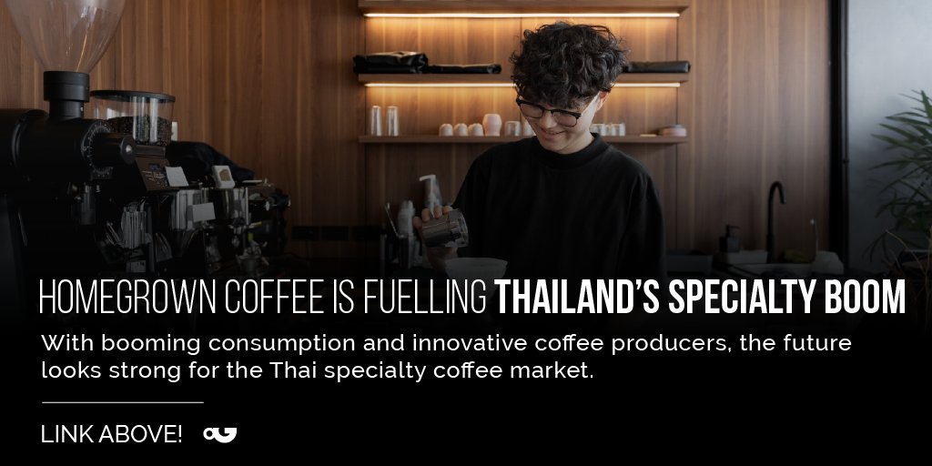 PerfectDailyG's tweet image. With booming consumption and innovative coffee producers, the future looks strong for the #Thai specialty coffee market.👉 perfectdailygrind.com/2026/04/thaila…