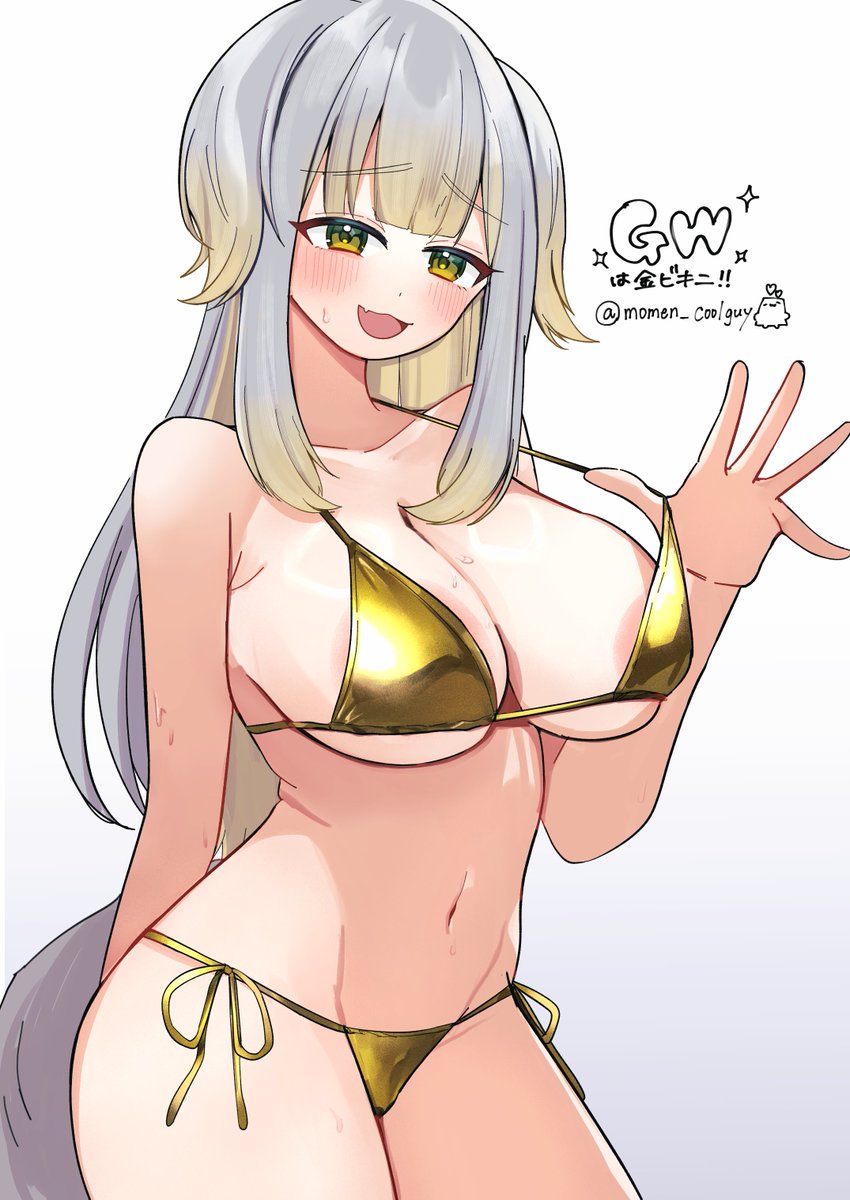 今日からGW!⭐️
金ビキニsorh 
