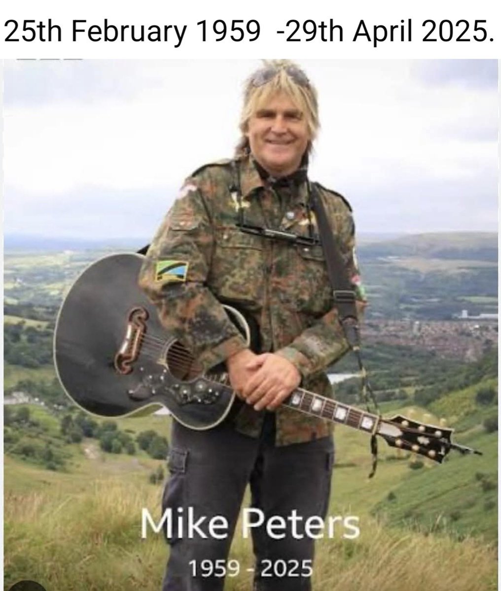 Remembering the legendary Mike Peters,one year on after his passing 💔