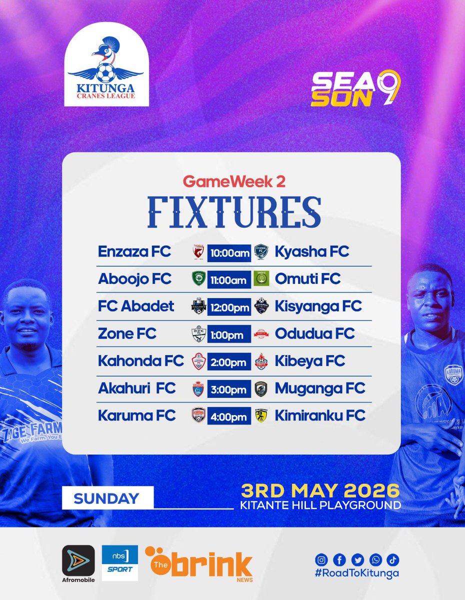 Kitunga Cranes League tweet media