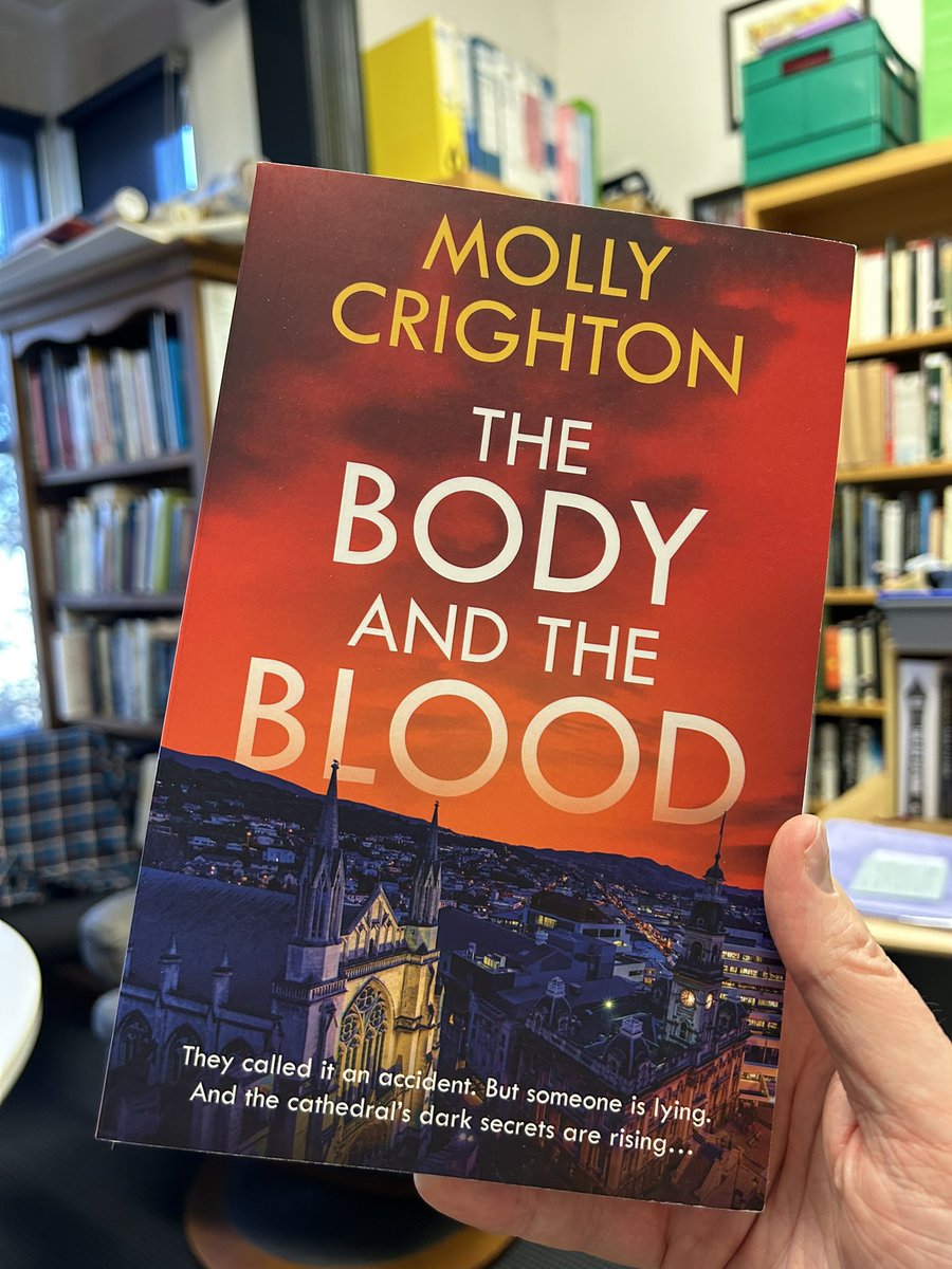 LiamMcIlvanney's tweet image. Absolutely stoked to get a proof of Molly Crighton’s debut, The Body and the Blood, in today’s #bookpost. I already knew Molly could write (I had the privilege of teaching her in my Scottish Crime Fiction class a few years back) but this looks pretty special... #GoingIn