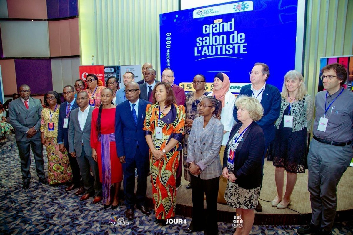 TMB_CD's tweet image. La TMB a soutenu le Grand Salon de l’Autisme, organisé du 15 au 17 avril au Fleuve Congo Hôtel à #Kinshasa.

Un événement réunissant experts et acteurs engagés pour sensibiliser aux enjeux de l’autisme et promouvoir l’inclusion.

#Autisme #Inclusion #Congo #RDC