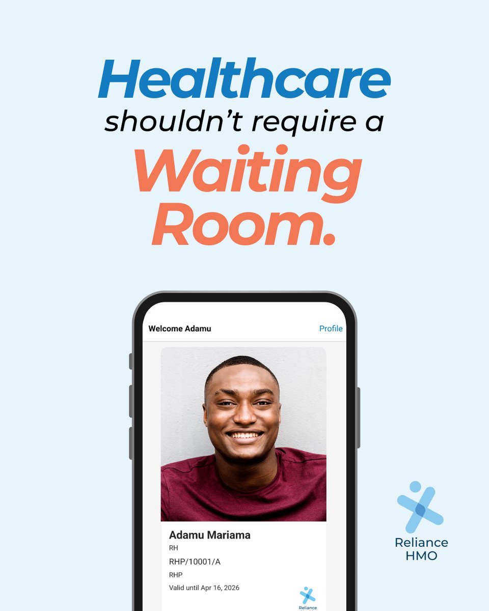 Reliance Health Nigeria tweet media