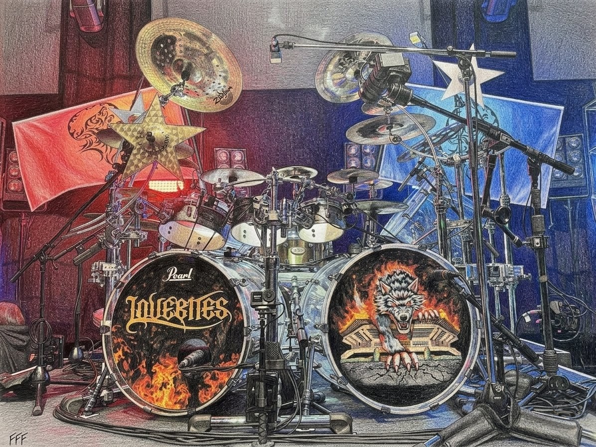 papap0650519149's tweet image. #Haruna
#LOVEBITES
#Drummer
#はるぴー