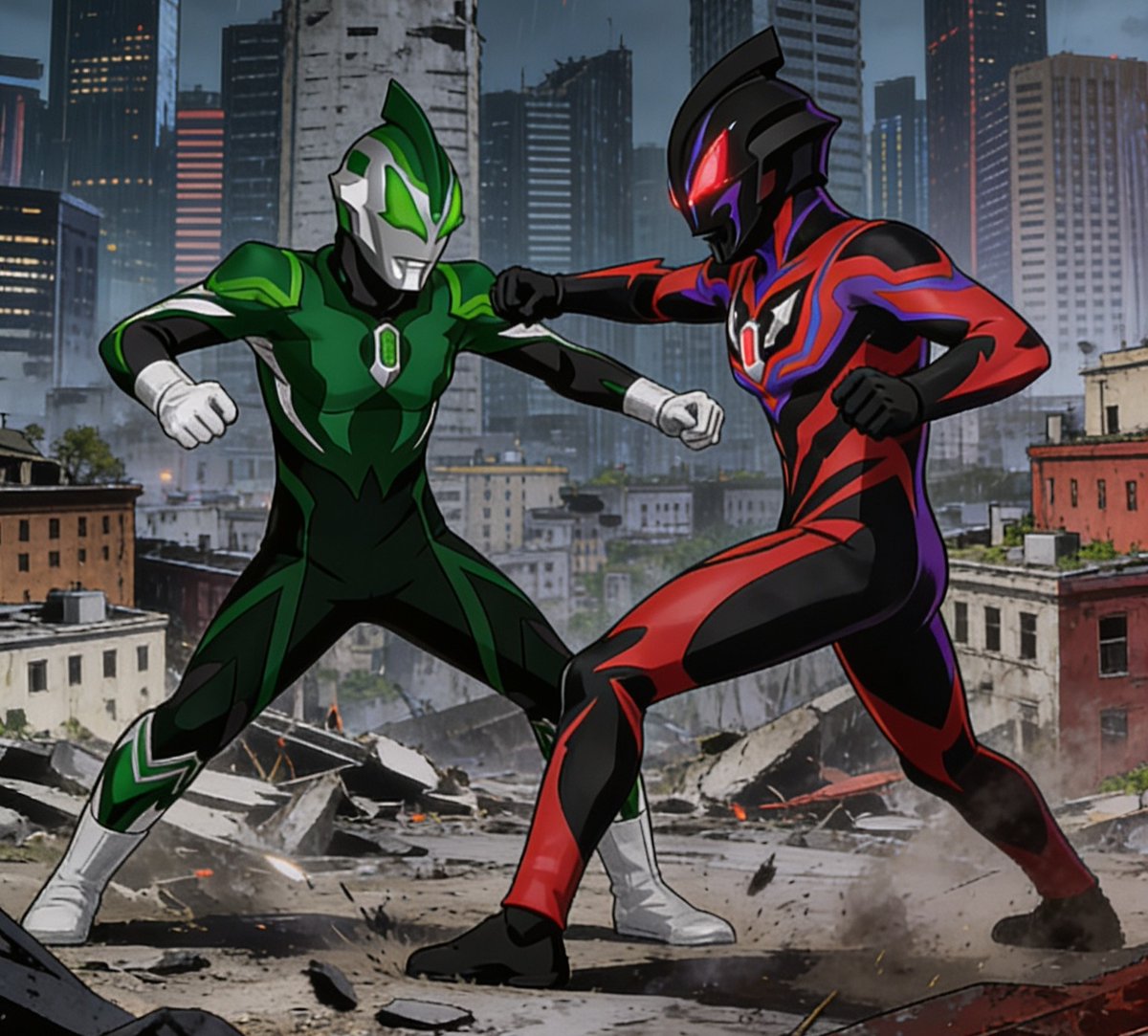 Ultraman Burst tweet media