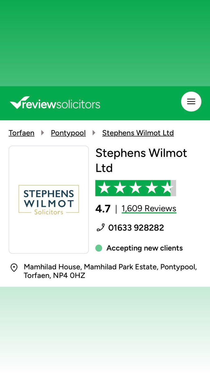 Stephens Wilmot Solicitors tweet media