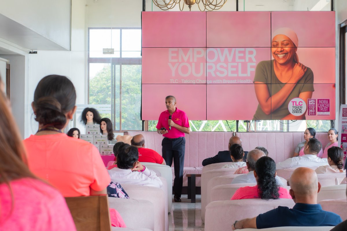 Rosh_Maha's tweet image. The Power of TLC: A Lifeline for Women 🌸✨

Adrenaline Rush, Indira Cancer Trust, and Roshan Mahanama Trust are proud to launch the first TLC Zone Wellness Center.

For every woman over 20, the formula is simple: Touch, Look, Check (TLC). Early detection saves lives!

#TLC