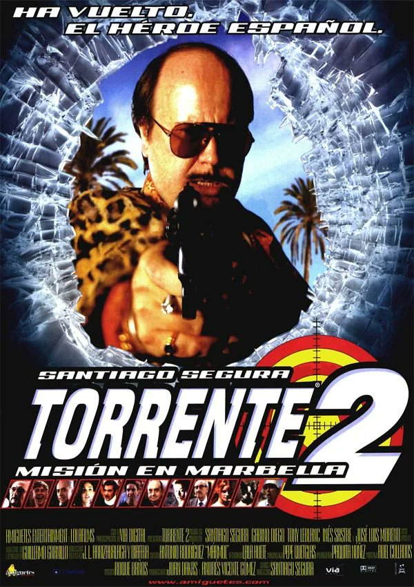 -43-

Torrente 2. Misión en Marbella

No es humor de mi devoción, aunque analizándola desde puntos creativos como el desarrollo de personajes, la creación e ideas del guion como secuela o la banda sonora, es un trabajo excelente.