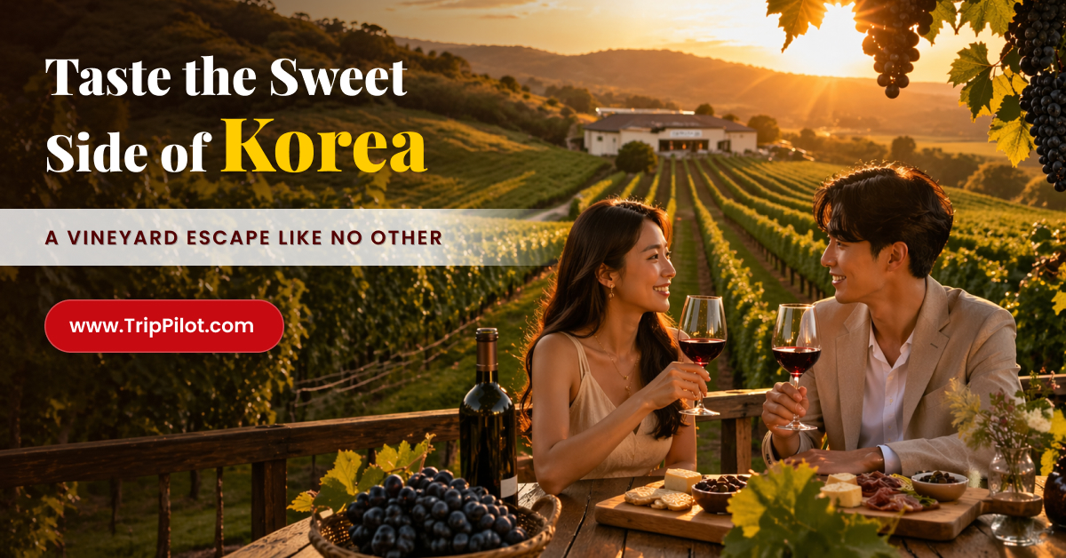 TripPilotcom's tweet image. Looking for a unique Korea experience? Explore Yeongdong’s vineyards, orchards &amp;amp; countryside charm.

Plan your sweet escape now:  ow.ly/EmqO50YRz7R

#Yeongdong #KoreaTravel #HiddenGems #TravelAsia #FoodieTravel #NatureEscape #TripPilot