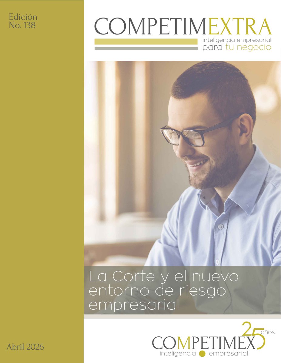 CompetimexSC's tweet photo. Reforma judicial + nuevos fallos de la SCJN = mayor intervención, más incertidumbre y mayores costos operativos. Para las PyMEs, el impacto es directo en liquidez, cumplimiento y continuidad.
📊Más: https://t.co/ObOj60RSVs
📩 info@competimex.com

#ReformaJudicial #SCJN #PyMEs https://t.co/6ba1pgEGDq
