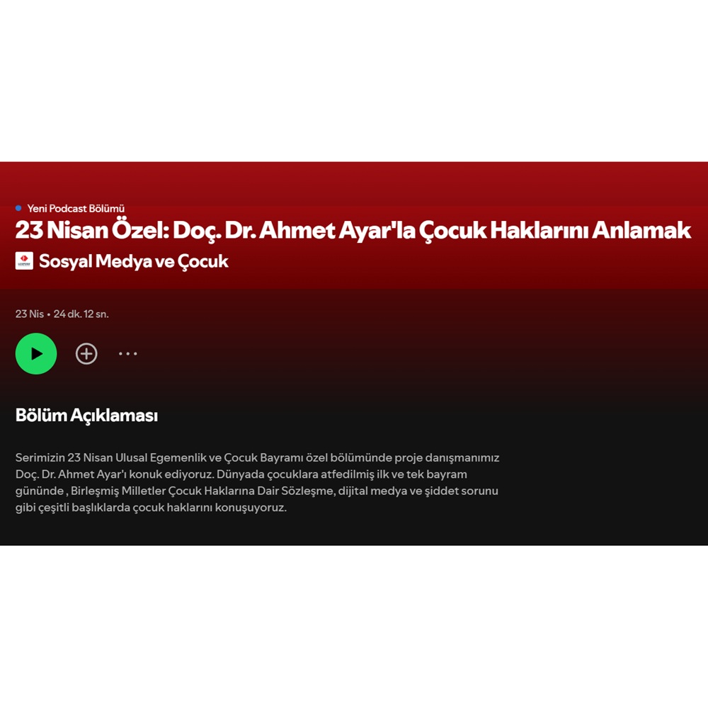 LexperaTR's tweet photo. Kadir Has Üniversitesi Hukuk Fakültesi bünyesinde ve Lexpera sponsorluğunda hazırlanan "Sosyal Medya ve Çocuk" başlıklı podcast serisinin yeni bölümü yayınlandı. "23 Nisan Özel: Doç. Dr. Ahmet Ayar'la Çocuk Haklarını Anlamak" başlıklı bölüme aşağıdaki bağlantıdan ulaşabilirsiniz.

https://t.co/ntwv1TnbVa

#Podcast #SosyalMedyaveÇocuk #HukukMarket #OnİkiLevha #Lexpera