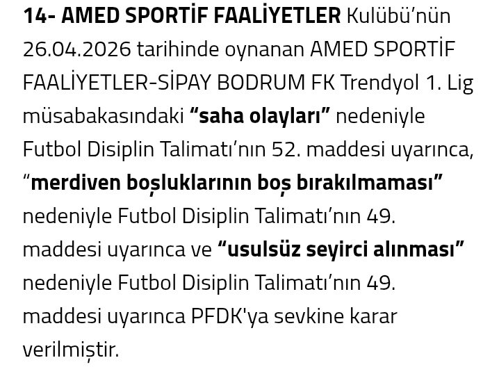 Amedspor Tribün Doluluk tweet media