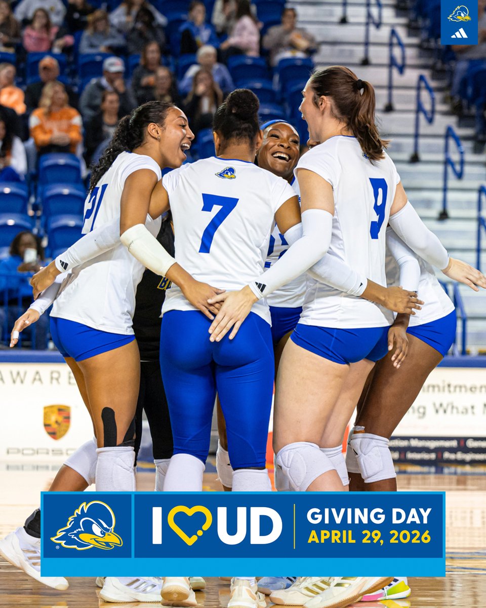 Delaware Volleyball tweet media