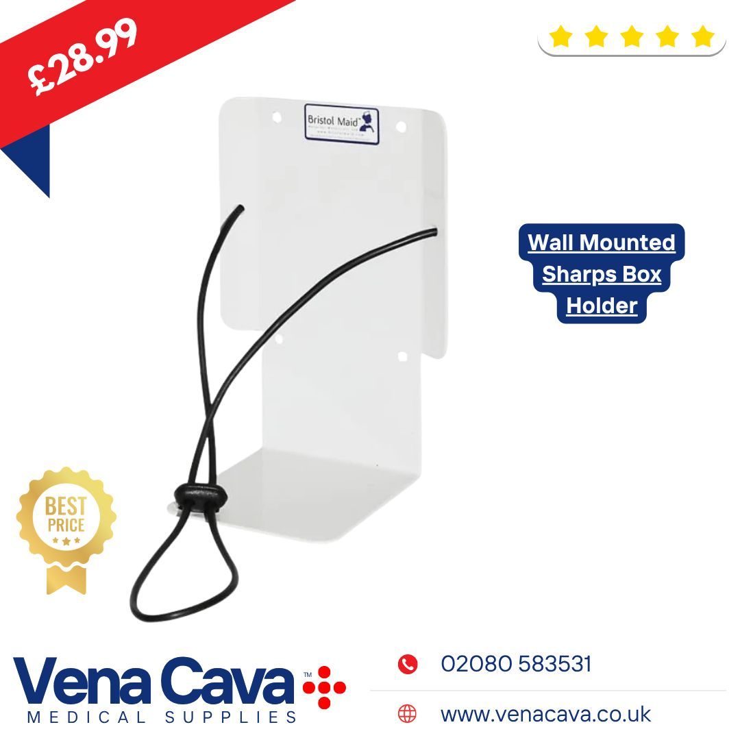 VenaCavaMedical's tweet image. 🗑️ Wall Mounted Sharps Box Holder
Keep sharps containers secure, elevated &amp;amp; compliant in clinical environments.

👉 venacava.co.uk/products/wall-…

#SharpsDisposal #ClinicalSafety #InfectionControl #HealthcareSupplies