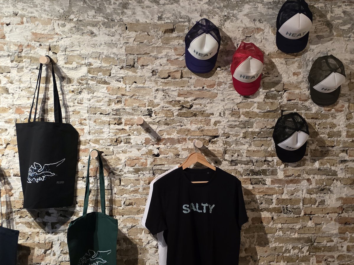 EuropeanUniCy's tweet photo. Bridging studio practice and cultural space, EUC Graphic Design students in collaboration with NiMAC transform “Fluid Persistence” into a contemporary shop collection that amplifies new voices in Cypriot design.

Learn more: https://t.co/mhvQNb1Web

#EUC #ProudToBeEUC #GraphicDesign #StudyAtEUC