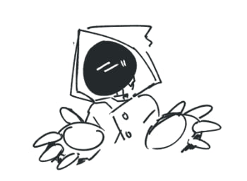 CriiedTears's tweet photo. i just made some bullshit #MINDHACKfanart #BloodyPaella https://t.co/nrel4I8iae