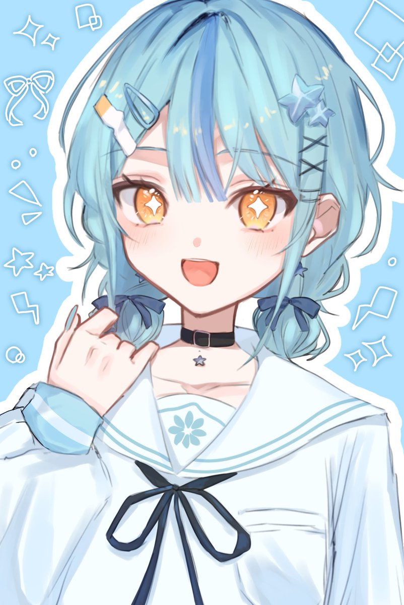 Post by るる*🫐 on X: #珠乃イラスト