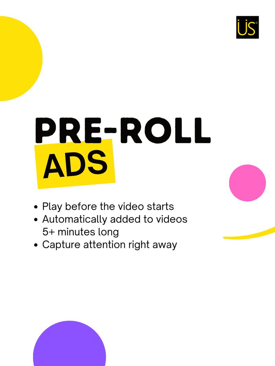 usourceme's tweet photo. Not all YouTube ads show up the same way, and knowing the difference can change how you plan your content and monetization 🎥

From capturing attention at the very start to keeping viewers engaged mid-watch, each ad type plays a different role in the viewer journey.

Take a look at this rundown of pre-roll, mid-roll, and post-roll ads, and how they show up in your videos.

👉 Learn more: https://t.co/sEJx5dKXZC