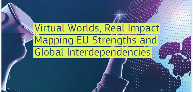 JMiguelRoca's tweet image. #VirtualWorlds, Real Impact. Mapping EU Strengths and Global Interdependencies (Joint Research Centre-JRC, Comisión Europea) @EU_JRC
informeticplus.com/virtual-worlds…