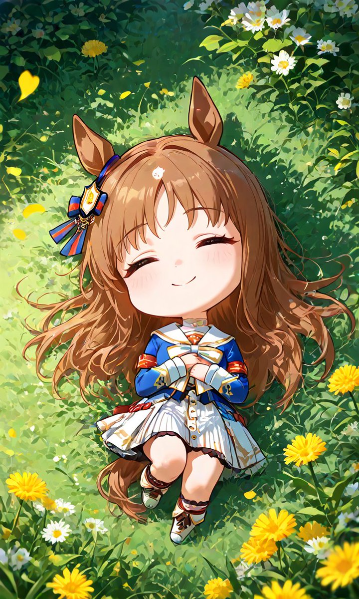 sonicmappy 誕生日おめでとうございます たんぽぽ畑でお昼寝～♪