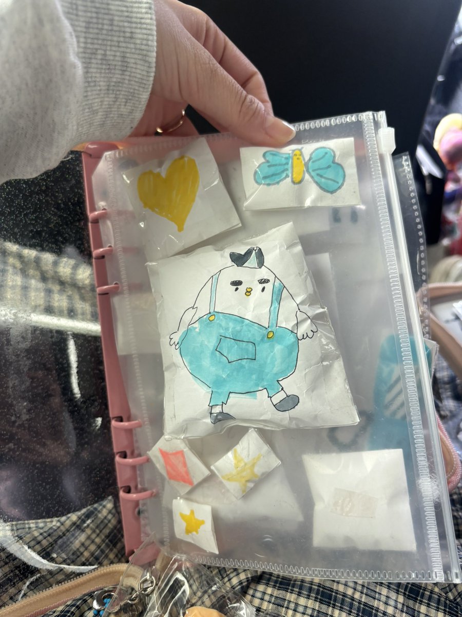 いりこ様 ファンアイテム 姪っ子作のゆでたまるグッズ🐣✨ 発想が相変わらず天才！