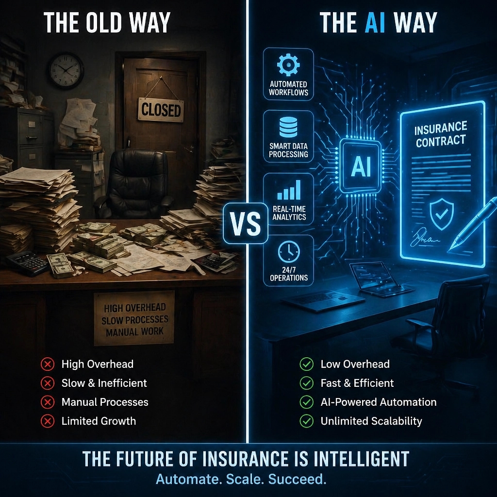 robertjrussell's tweet image. Stop paying for empty offices and slow VAs. Traditional setups are becoming a liability. AI automation handles your insurance leads 24/7 with zero overhead. Scale smarter, not harder. Join us: facebook.com/groups/selling… #InsuranceAI